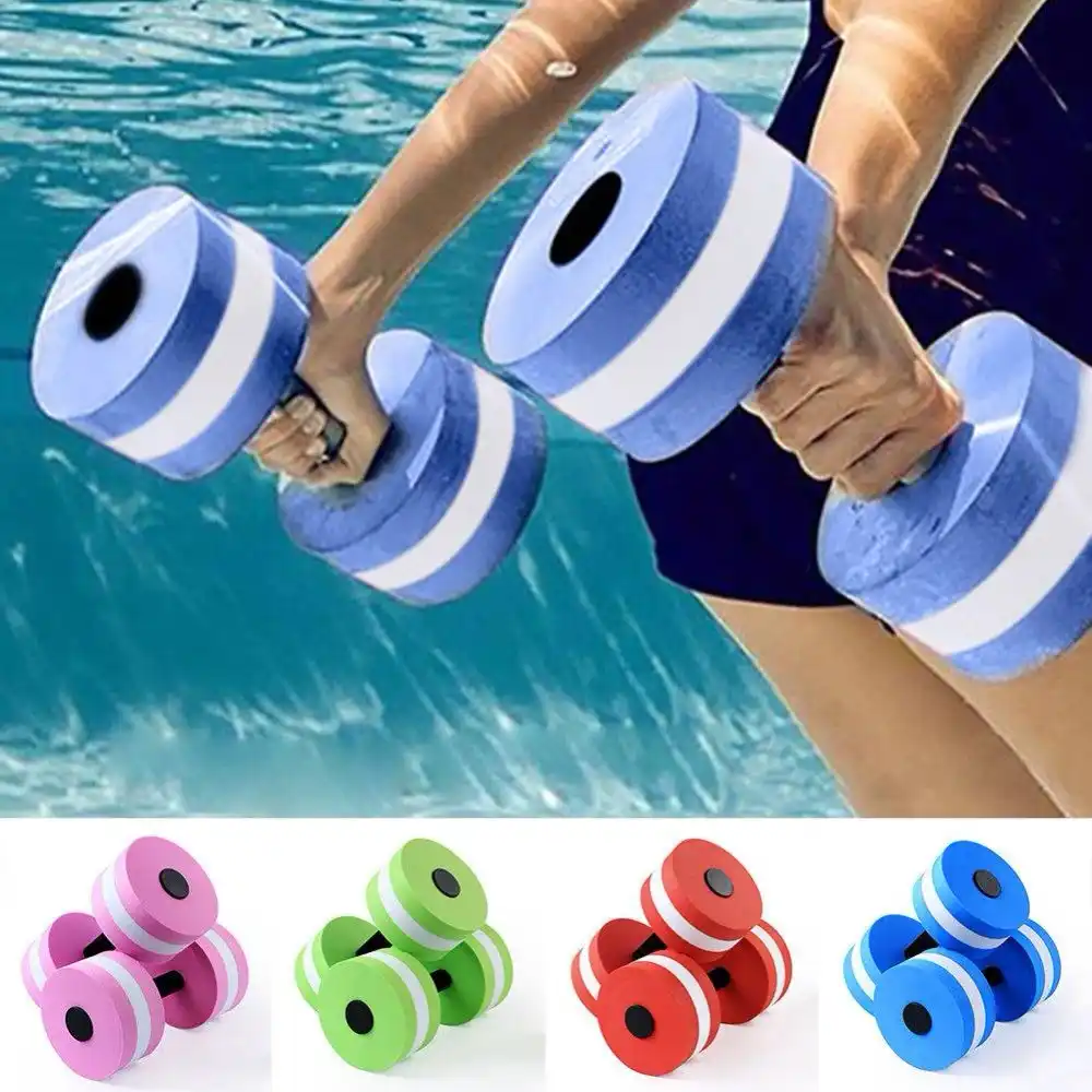 swimming dumbbell floats