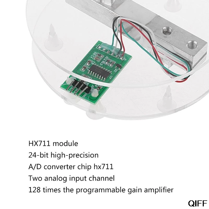 Цифровой тензодатчик Вес Сенсор HX711 AD конвертер коммутационный модуль 5 кг электронные Кухня весы для Arduino весы 3 июля
