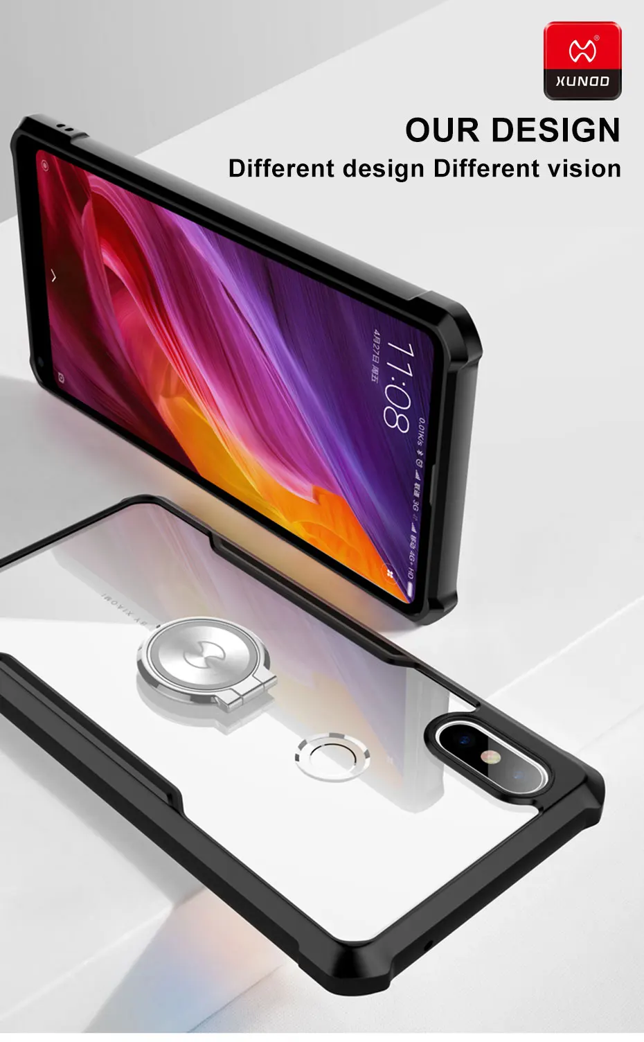 Роскошные ударопрочный чехол для xiaomi mi8 SE кольцо пряжки Стенд чехол для xiaomi 8 Explorer версии чехол Магнитный автомобильный