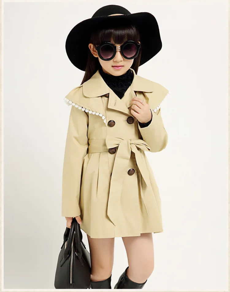Anlencool/ г., детский плащ в Корейском стиле для девочек, ветровка детская одежда clang Bear куртка для девочек