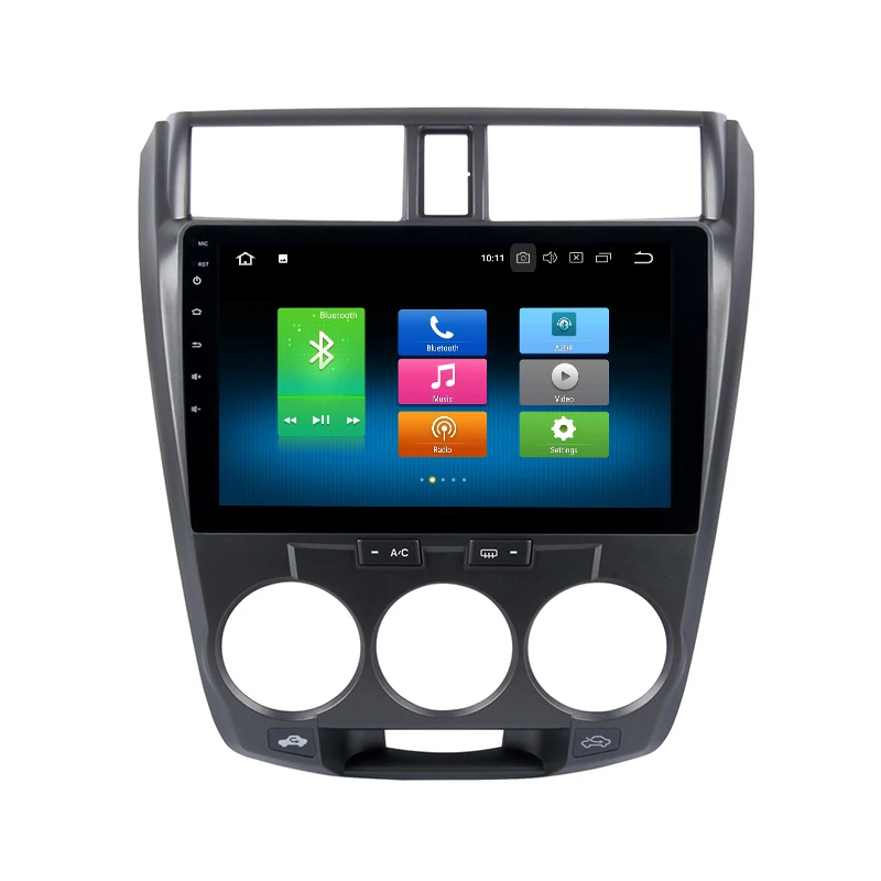 Top Android 8.0 Octa core PX5 car radio gps player for city 2008-2013 with 4G RAM wifi 4G USB RDS bluetooth audio stereo 2