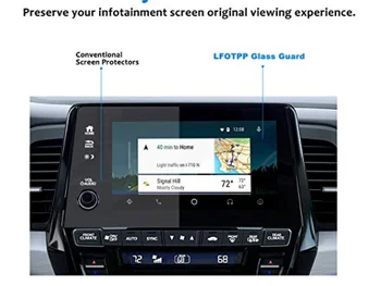 

8 Inch Car Navigation Screen ProtectorTempered Glass Infotainment Display in-Dash Touch Protective Film for 2018 2019 Odyssey