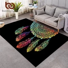 Постельные принадлежности Outlet Dreamcatcher большой ковер для спальни богемный Мандала напольный коврик нескользящий красочный ковер для дома tapis Прямая поставка