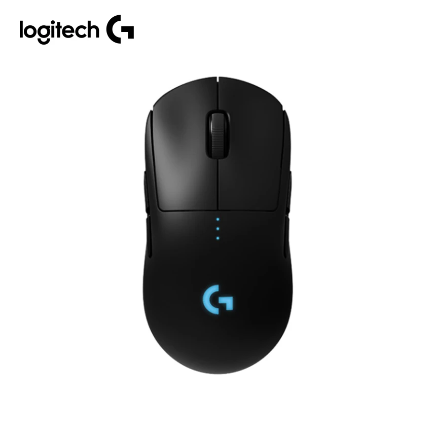 Беспроводная игровая мышь logitech G PRO, RGB, двойной режим с датчиком HERO 16K dpi, лазерная геймерская мышь LIGHTSPEED, Совместимость с POWERPLAY