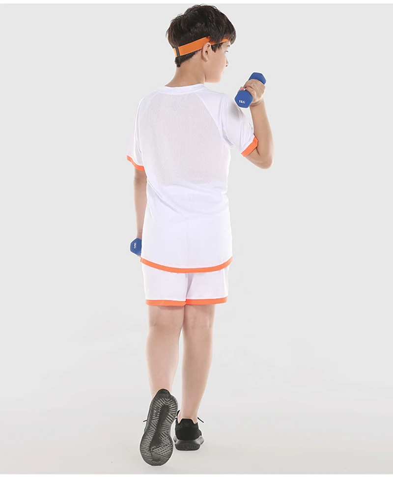 Willarde Мальчик Баскетбол Футбол майки наборы для ухода за кожей летние спортивные костюмы быстросохнущая бег Открытый Обучение детск