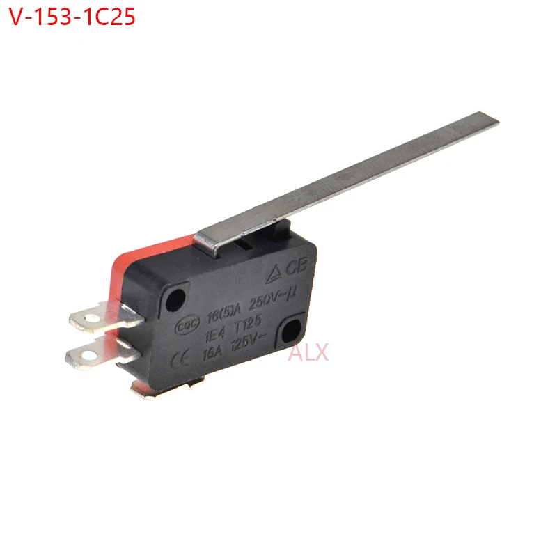 Details about   10PCS V-153-1C25 Limit Switch Long Straight Hinge Lever Type SPDT Micro Switc wx 