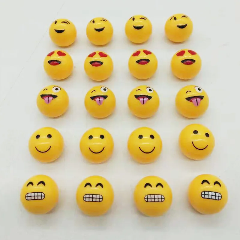 

4pcs auto tyre valve cover Motorcycle bicycle air cushion automatic airtight funny smiley tire cap personality ball valve cap