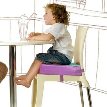 

Children Increased Pad Baby Booster Seat Cushion Adjustable Removable Kids Dining Chair High QualityBaby Children Dining Cushion
