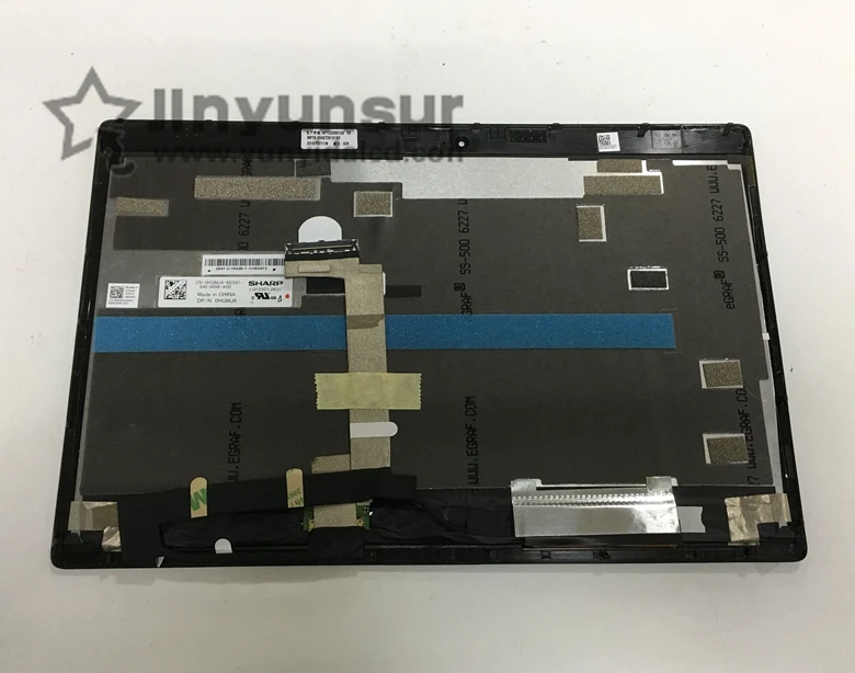 

original For Dell XPS 12 (9250) LCD Bezel UHD LCD Screen Assembly LQ125D1JW31 DP/N0HGMJ6 LCD Display Screen Late 2016 Mid 2017