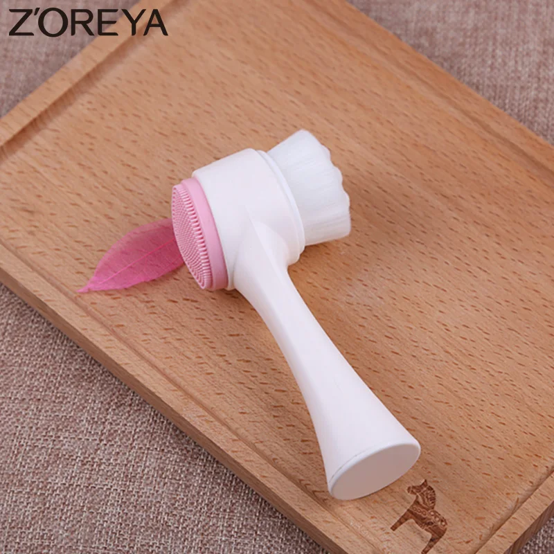 Двухсторонний силиконовый 3D косметический инструмент Zoreya|cosmetic tools|facial makeup brushesbrand