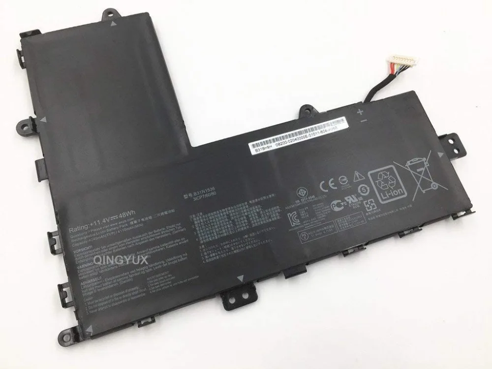 

QINGYUX B31N1536 11.4V 48Wh Laptop Battery Compatible with ASUS TP201SA TP201SA-3K Series