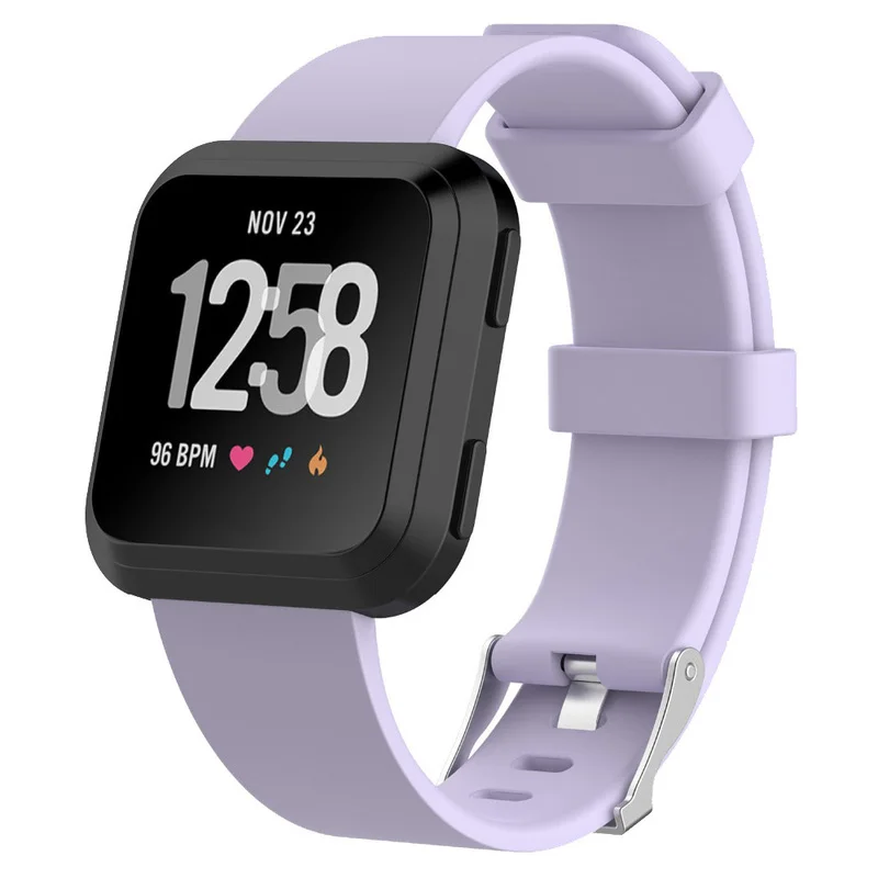Замена силиконовой резины TPE ремешок браслет пояс для Fitbit Versa Lite Смарт часы
