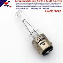 DN-38840 JCD 24 V 60 W Q60T4/CL/DC 24V60W BA15d JCD24V-60W галогенная лампа MD/замок стоматологическое кресло экзамен Хирургическая Лампа для операций лампа