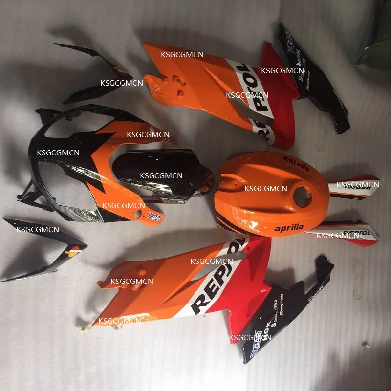 Средства ухода за кожей для Aprilia orange RS125 06-11 06 07 08 09 10 11 RS 125 RS125 2006 2008 2009 2010 2011 обтекателя Черный