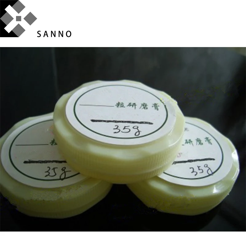

3 Pcs aluminum oxide grease cutting tools mirror polishing oil alumina finishing / roughing grinding soild with 35g