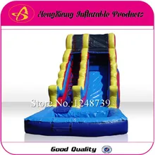 Высочайшее качество воды надувной горки с бассейном, замок слайд Коммерческих Батут с забавными
