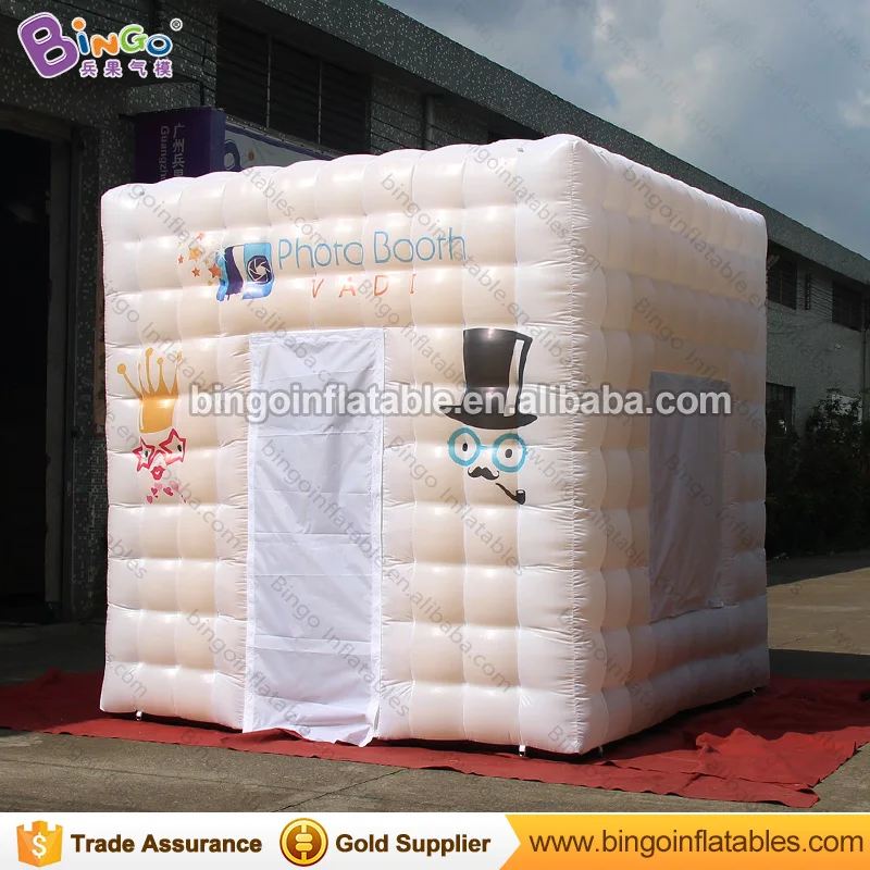  3*3*3mts Inflatable photobooth Tent with logos Toy Tent