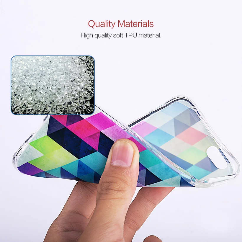 Ojeleye DIY Case For Vivo Y71 Case Silicone Soft TPU Coque Funda For Vivo Y71 Cover Y 71 Lovely Cute Cartoon Animal Bags 6.0inch