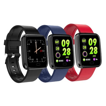 

NEW Waterdichte Smartwatch Mannen Vrouwen Fitness Armband Sport Hartslag Tracker Horloge Ondersteuning Meerdere Talen for Phone