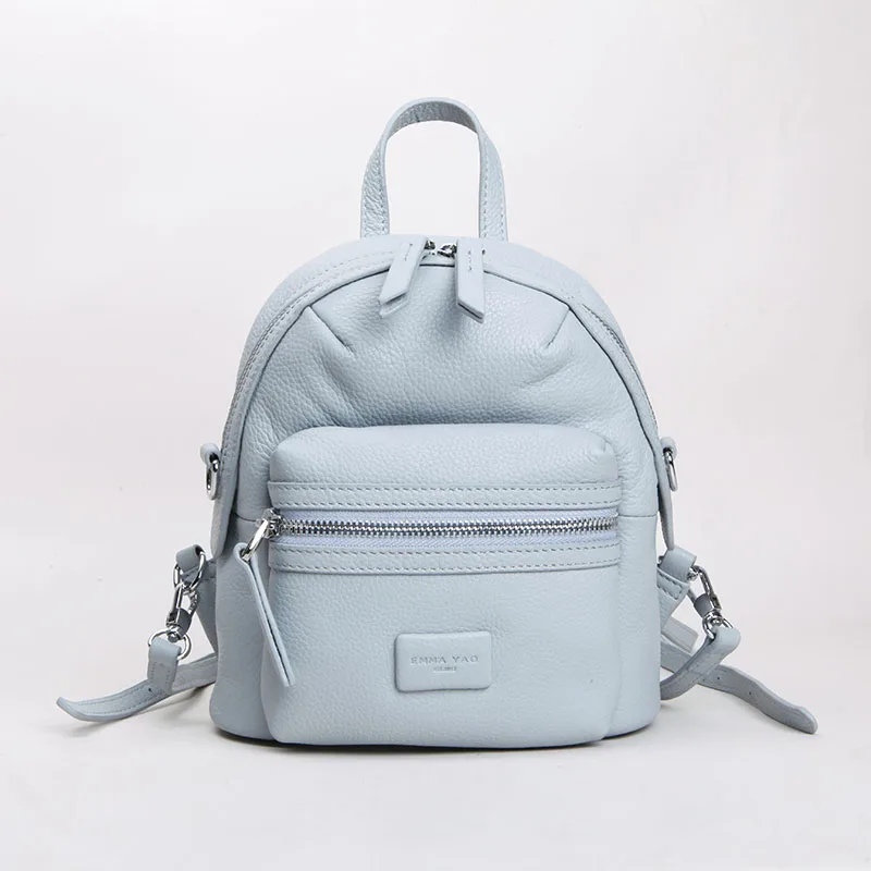 EMMA YAO Brand fashion font b women b font font b backpack b font mini genuine