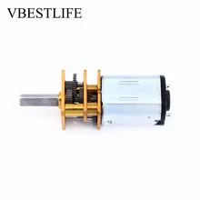 New DC12V 100RPM N20 Micro Speed Reduction Gear DC Motor with Metal Gearbox Wheel dc 12v micro speed gear motor n20 mini metal electric gear reducer motor 60 6000rpm reduction gear motor geared dc motors