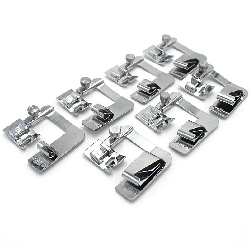 

Overseaming Stitch Overlocking Presser Foot Feet Kit Set Sewing Machine Accessories Overedging Seam (over edging operation)