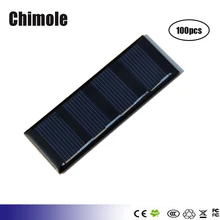 100pcs 0.2W 2V Mini Solar cells Panel polycrystalline solar cell battery Panel charger For DIY Solar Kits