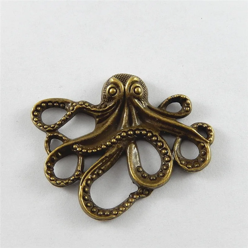 

Unique Design 5PCS Antique Bronze Plated Octopus Charms Jewelry Making Finding Scrapbooking Collection Handmade Metal 51669