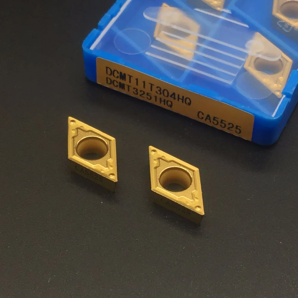 SHR 10 шт. DCMT11T304HQ DCMT3251HQ CA5525 ножовочное полотно вставка для режущего инструмента
