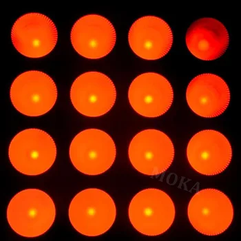 

16*30W LED Matrix Light Bar DJ Party Stage Effect Lighting With LCD Display DMX512 Signal Auto, Master/Slave, Sound Active