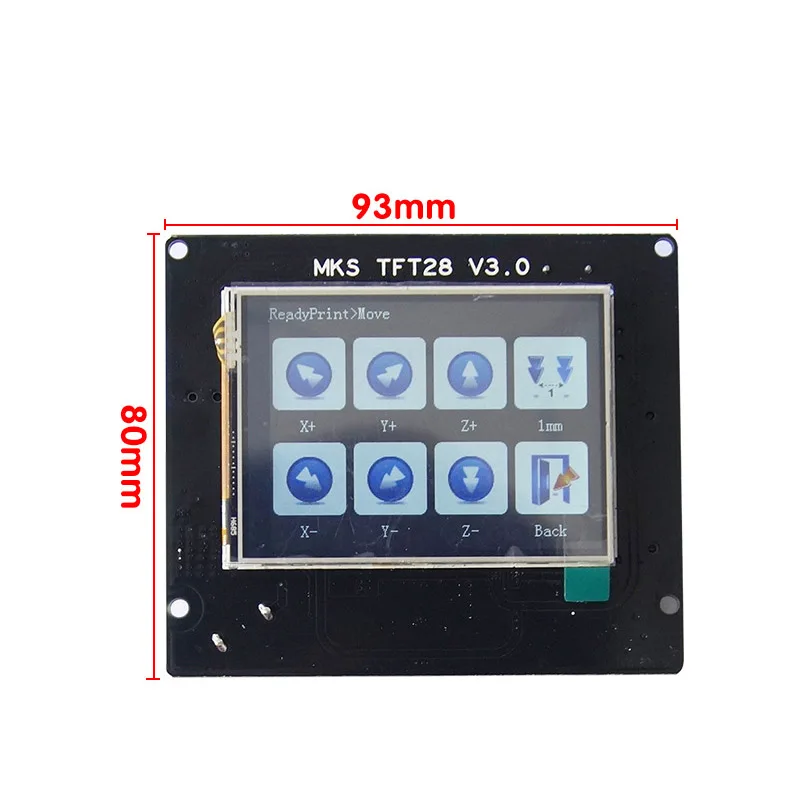 MKS GEN L V1.0 основная плата + MK TFT28/TFT32 полноразмерный сенсорный экран USB кабель