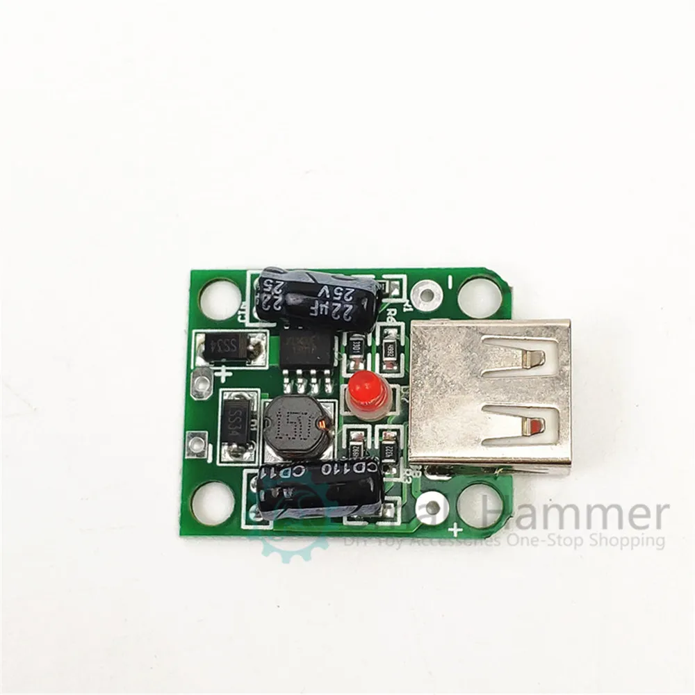 DC-DC Регулятор модуль(2 V~ 5 V) 5 в пик 2A USB повышение платы сумка с солнечной батареей повышающая пластина