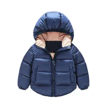 Новое зимнее Детское пальто, хлопковая стеганая куртка для мальчиков и девочек, детская повседневная одежда
