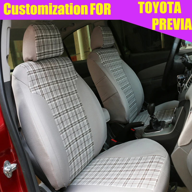 Специальные чехлы на сиденья для TOYOTA PREVIA 2009-2012 автомобильные чехлы для сидений шотландский подголовник автомобильные аксессуары подушки д... Специальные чехлы на сиденья для TOYOTA PREVIA 2009-2012 автомобильные чехлы для сидений шотландский подголовник автомобильные аксессуары подушки д...