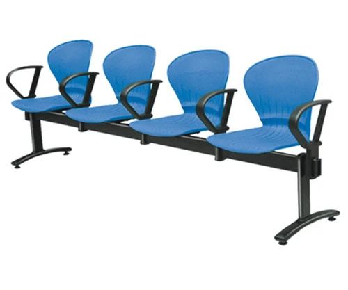 lobby 4 seat beam chair sturdy public station seating armrest