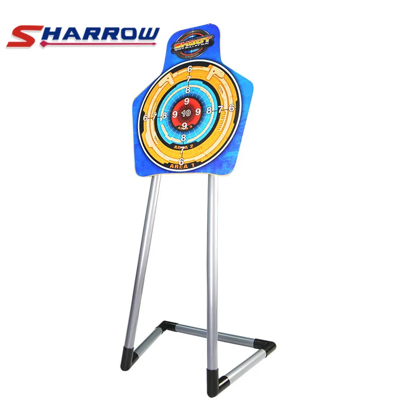 1Pc Kids Archery Stand Target Toy For Indoor Outdoor Shooting Game Fun Plastic Practice Gift  Accessories