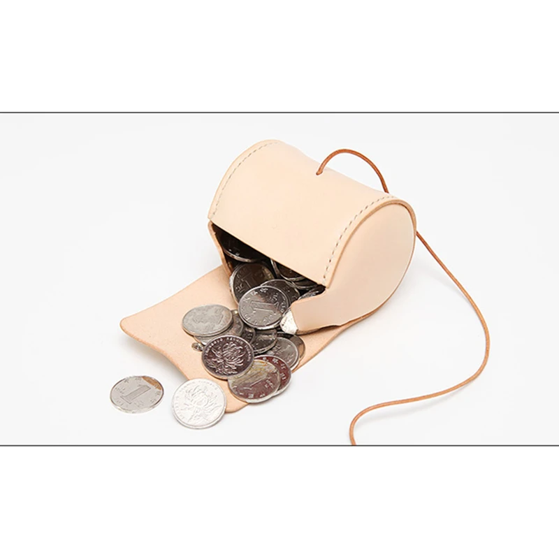 DONYAMY 1 Set DIY leather craft Mini bag Small coin purse sewing pattern acrylic template