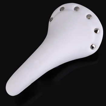 

Vintage Seat Retro Saddle Rivets Road Cushion Rivet Pad PU Comfort Antishock Gear Pure MTB