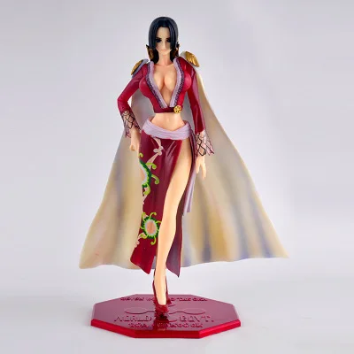 

Anime One Piece Red Sexy Boa Hancock Figure PVC Action Collection Model Toy Gift Dolls With Box 25cm
