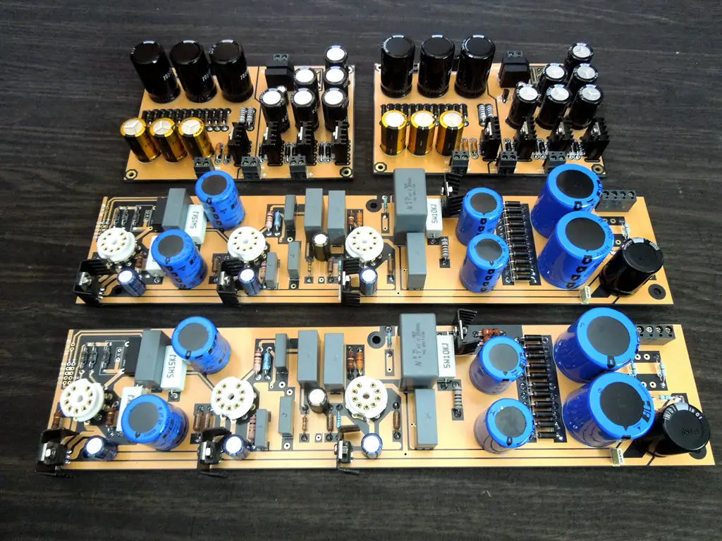 ZEROZONE DIY Tube MC/MM Phono Preamplifier Kit Base on Germany D.Klimo