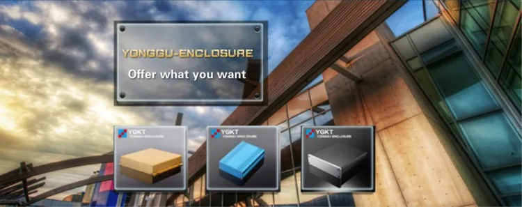 1 aluminum extrusion enclosure banner 
