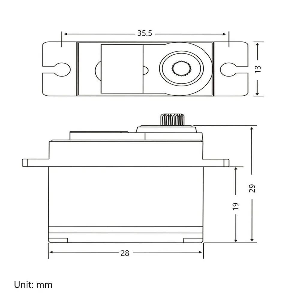 A949 A959 A969 A979 K929 1/18 RC автомобиль 17g металлический сервопривод 4,8-6 V для Wltoys A959 Часть Для Wltoy RC автомобиль грузовик