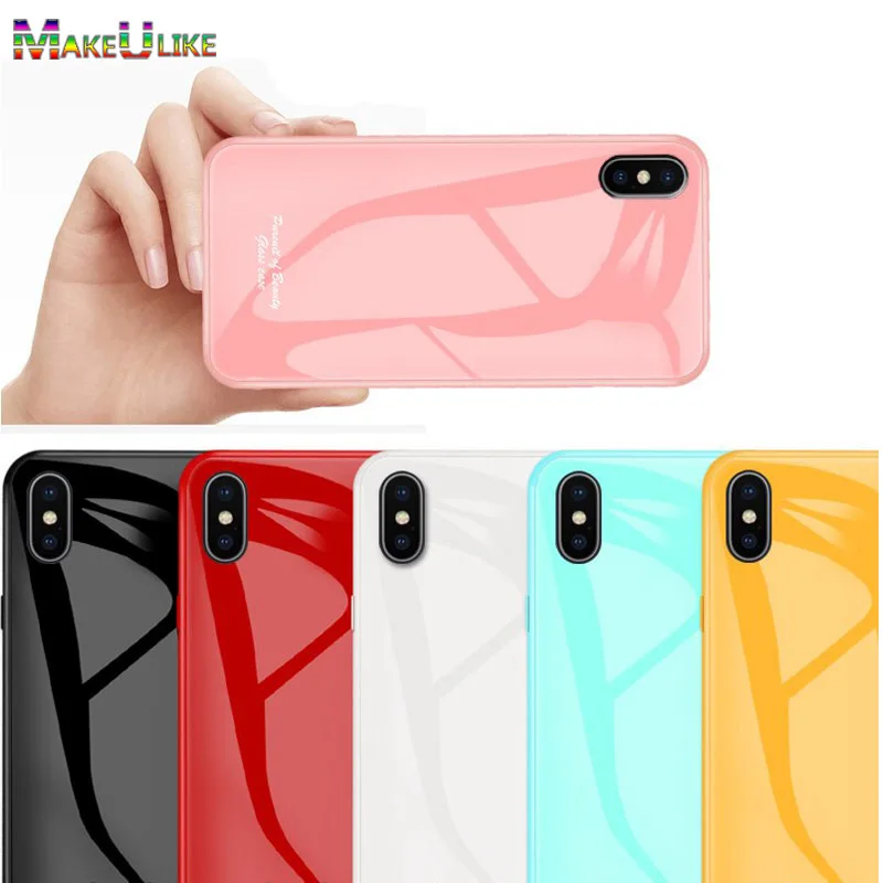 

Candy Color Case For Xiaomi MI 9 SE 8 SE Lite Case Tempered Glass Back Cover For Xiaomi Redmi 7 Note 7 Pro Phone Bag Case