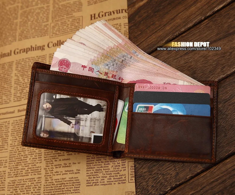 Leather Wallet 8001-333#