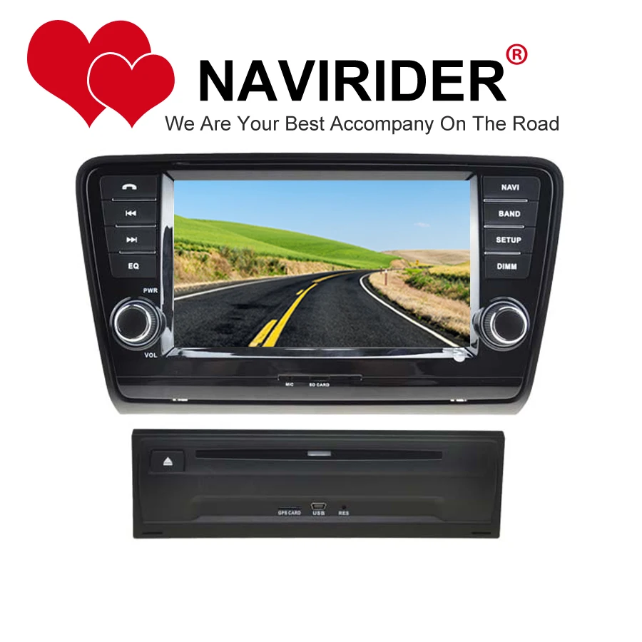 Flash Deal car dvd Fit for SKODA OCTAVIA II 2014 stereo navigation HU tape recorder multimedia radio audio GPS android 8.1.0 head unit 0