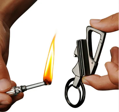 

Million Match Keychain Metal Multi-function Car Keychain