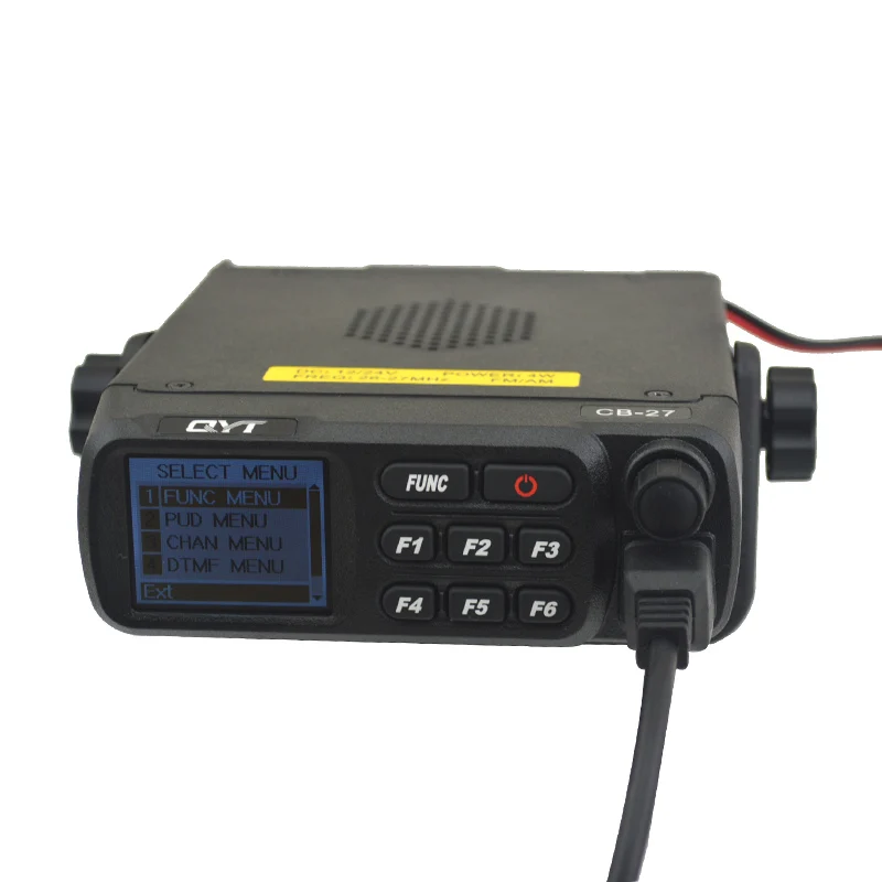 Мобильный трансивер QYT CB 27 Φ AM/FM 12/24 4 Вт 26 965 405 МГц CITIZEN BAND|mobile transceiver|am transceivercb mobil |