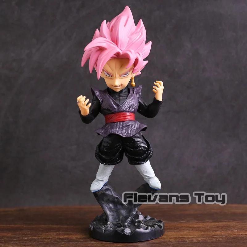 Dragon Ball Z Супер Saiyan розовый Сон Гоку черный GK Статуя Рисунок Коллекционная модель игрушки