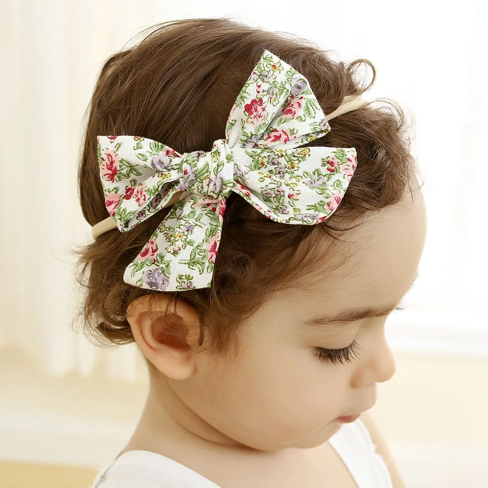 

42pcs/lot Baby Headband Bandeau Bebe Fille Hair Clips Nylon Baby Girl Headbands Newborn Toddler Turban Baby Bow Hair Accessories