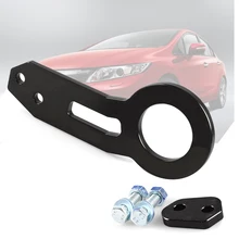 Анодированный Универсальный задний буксировочный крюк Заготовка алюминиевый буксировочный комплект для Jdm Racing